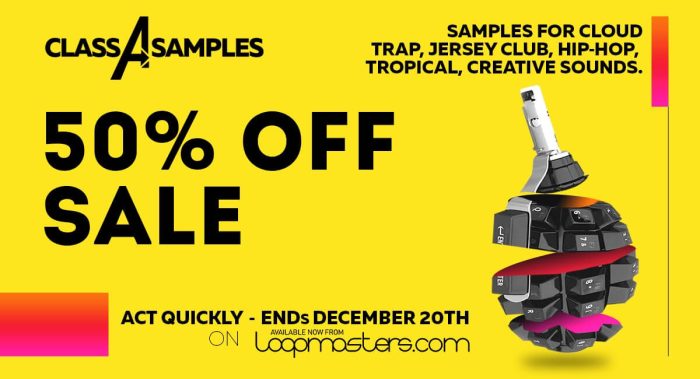 Class A Samples 50% OFF