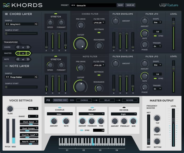 Loopmasters Khords Interface