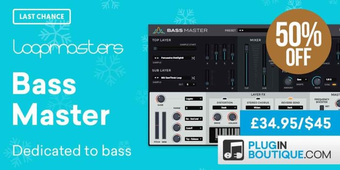 PIB Loopmasters Bass Master 50 OFF