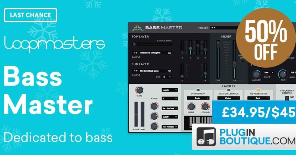 PIB Loopmasters Bass Master 50 OFF