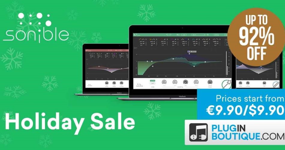 Sonible Holiday Sale