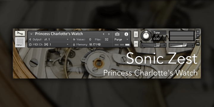 Sonic Zest Princess Charlotte's Watch