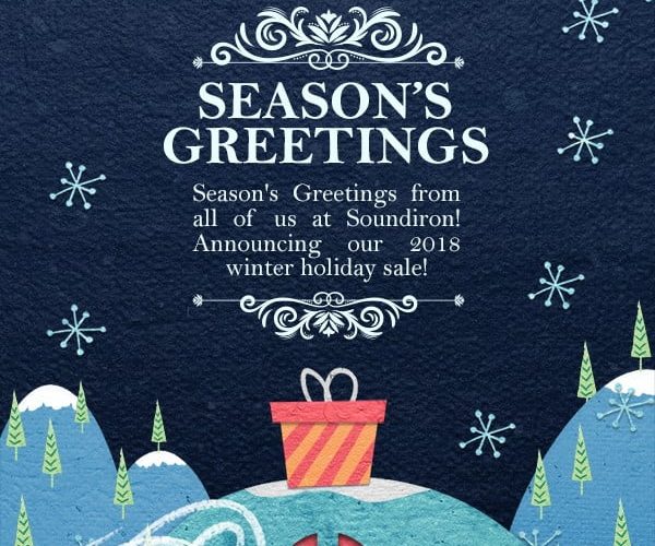 Soundiron Winter Holiday Sale 2018