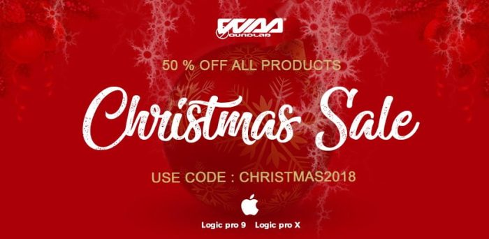 WaaSoundLab Christmas Sale
