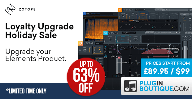 iZotope Elements Upgrade PluginBoutique