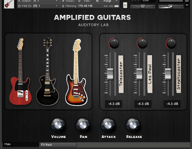 Audiority Labs Amplified Guitars