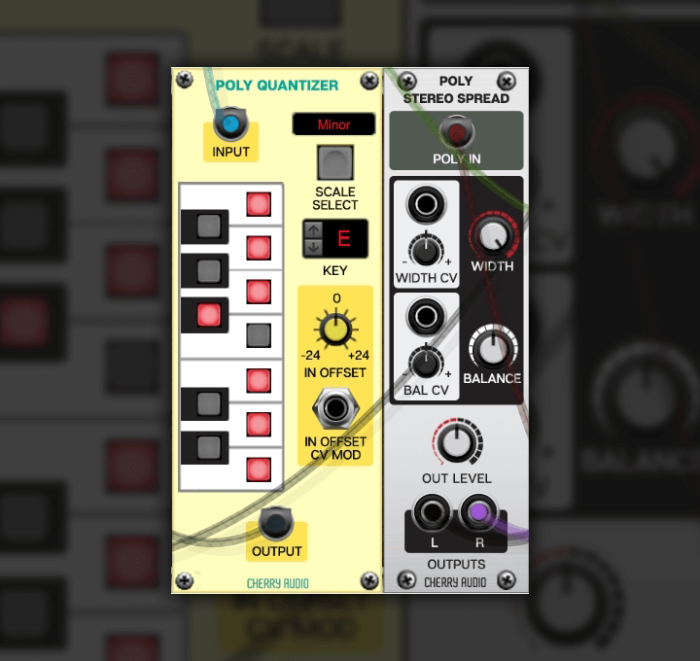 Cherry Audio Poly Stereo Spread and Poly Quantize