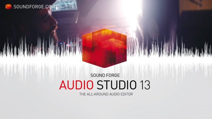 Magix Sound Forge Audio Studio 13 feat