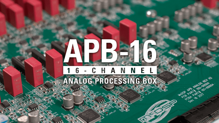 McDSP APB 16