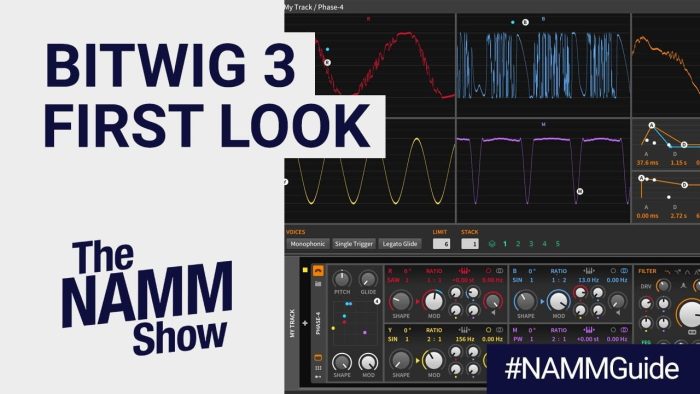 PIB Bitwig Studio 3 NAMM