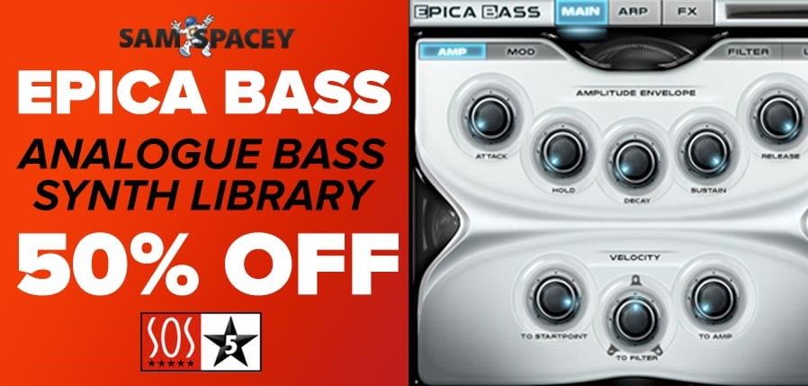 Sam Spacey Epica Bass 50 OFF