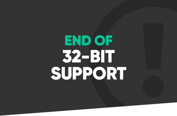 Softube 32 bit support end