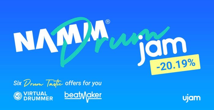 UJAM NAMM DrumJam Sale