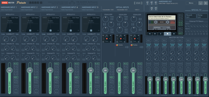 VB Audio Voicemeeter Potato