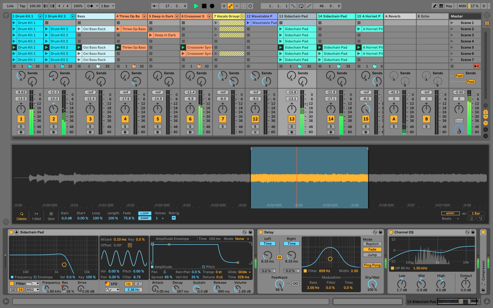 ableton simple delay only 300 ms
