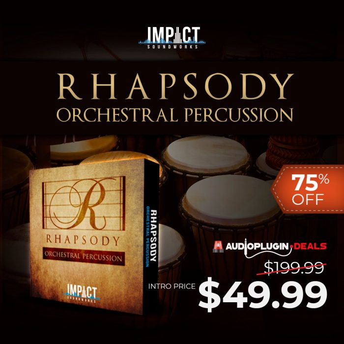 Audio Plugin Deals ISW Rhapsody 75 OFF