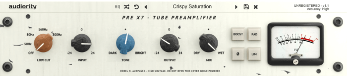 Audiority PRE X7 1.1