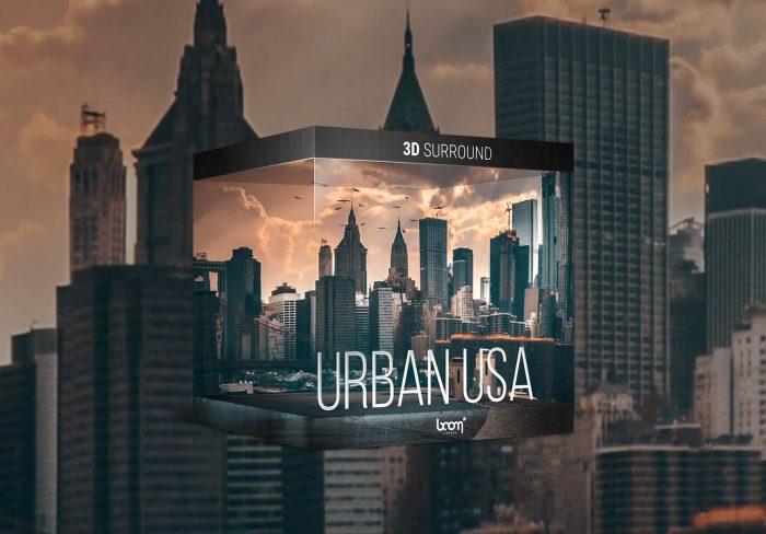 BOOM Library Urban USA 3D Surround