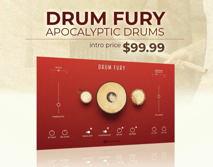 Sample Logic Drum Fury intro offer feat