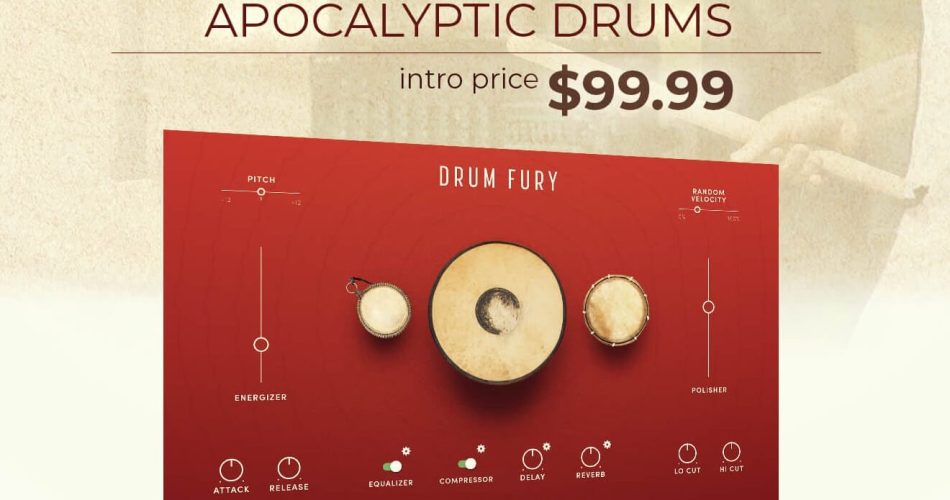 Sample Logic Drum Fury intro offer feat