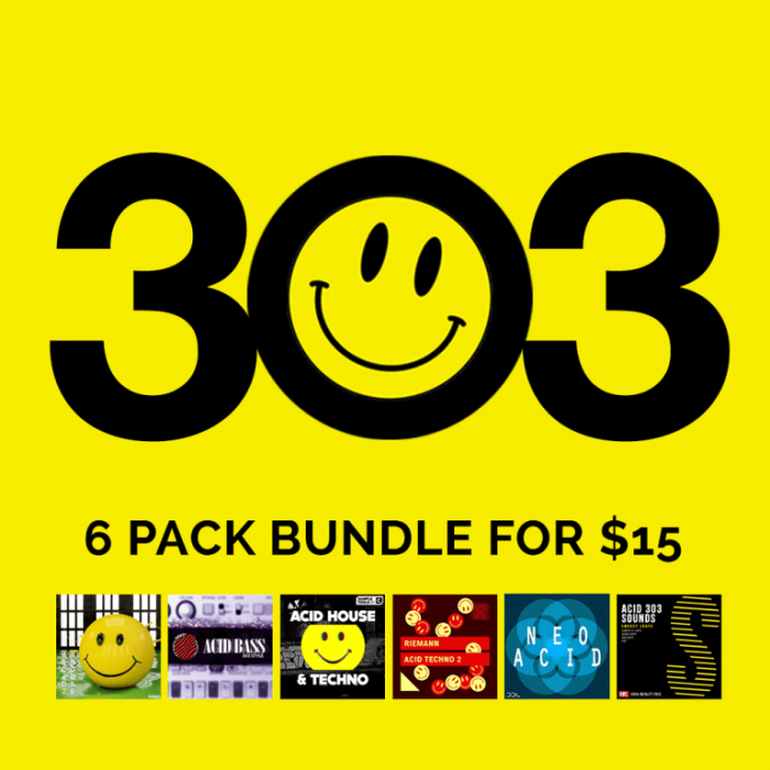 ADSR 303 Bundle 6 packs for 15 USD