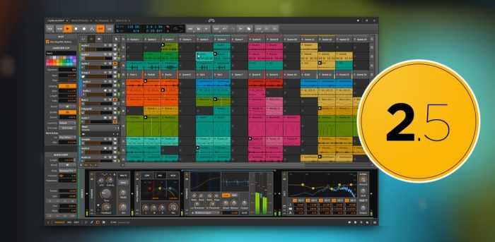 Bitwig Studio 2.5 now available