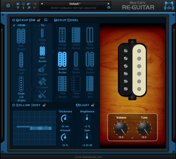 Blue Cat's Re-Guitar
