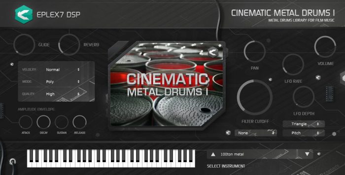 Eplex7 Cinematic Metal Drums 1