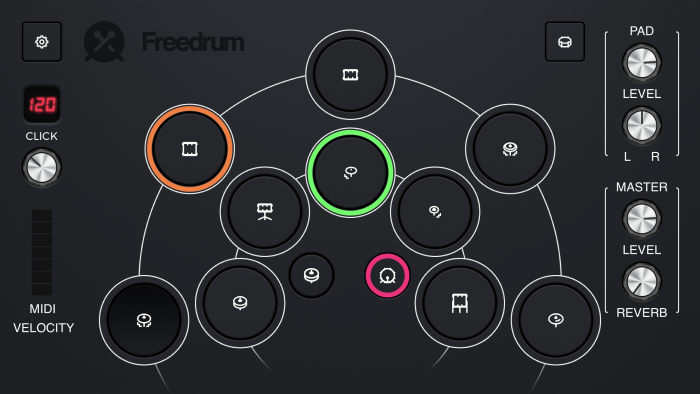 Freedrum 2 for iPhone