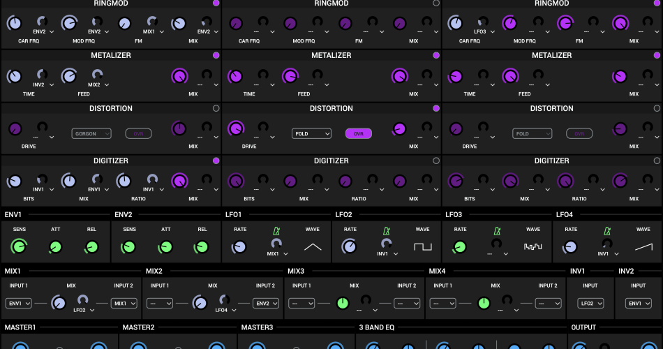 Glitchmachines Subvert multi-channel distortion plugin on sale for $20 USD