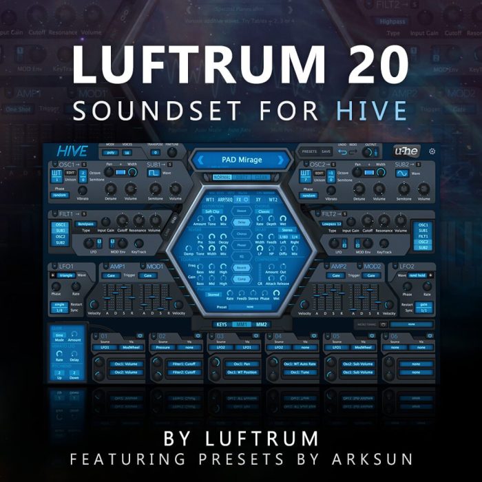 Luftrum 20 for u-he Hive