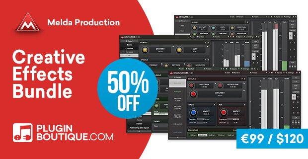 Meldaproduction Creative Effects Bundle 50 OFF