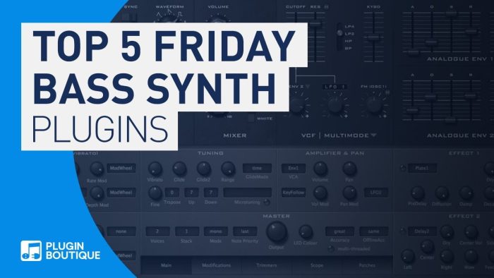 PIB Top 5 Friday Bass Synth Plugins