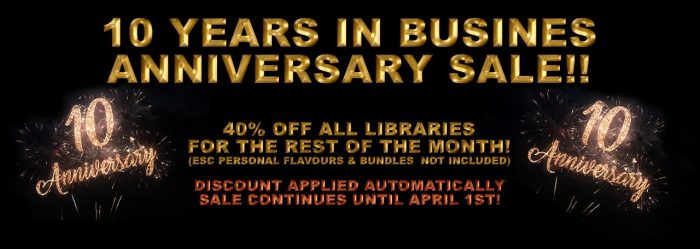 PlugInGuru Anniversary Sale