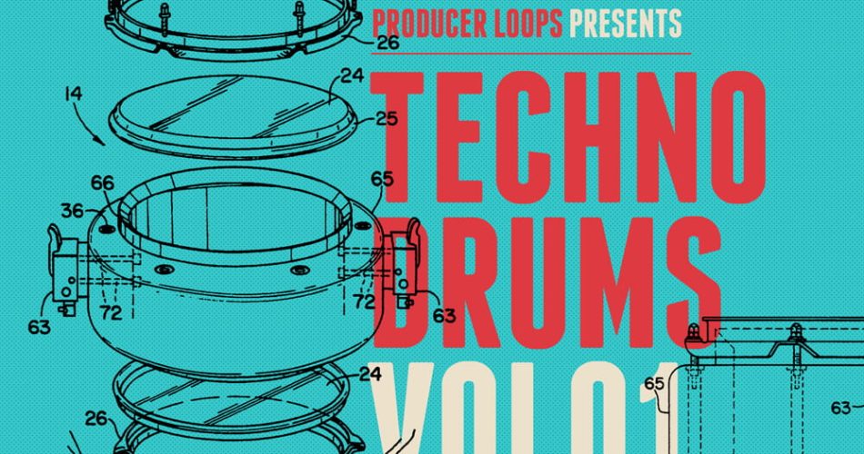 Proudcer Loops Techno Drums