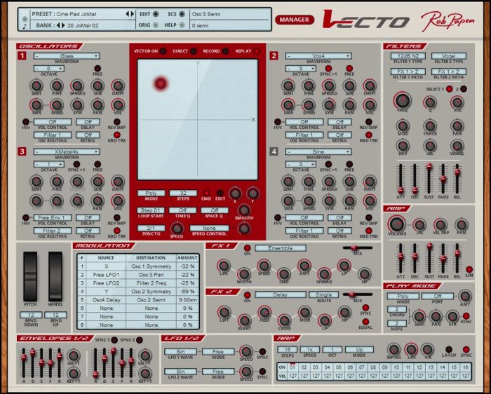 Rob Papen Vecto update