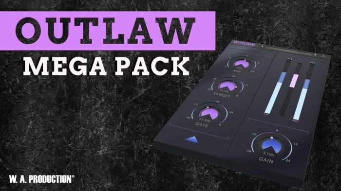 W.A. Production Outlaw Mega Pack