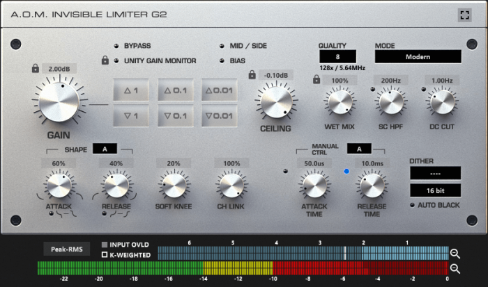 AOM Invisible Limiter G2