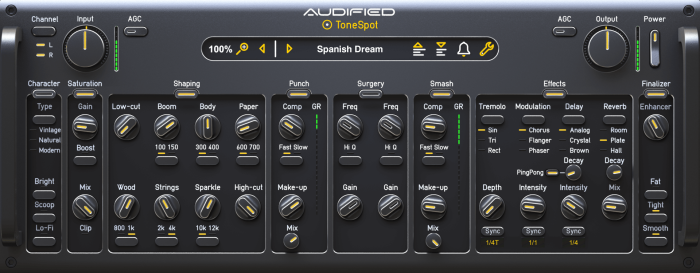 Audified TSAP GUI