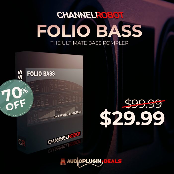 Audio Plugin Deals Channel Robot Folio Bass