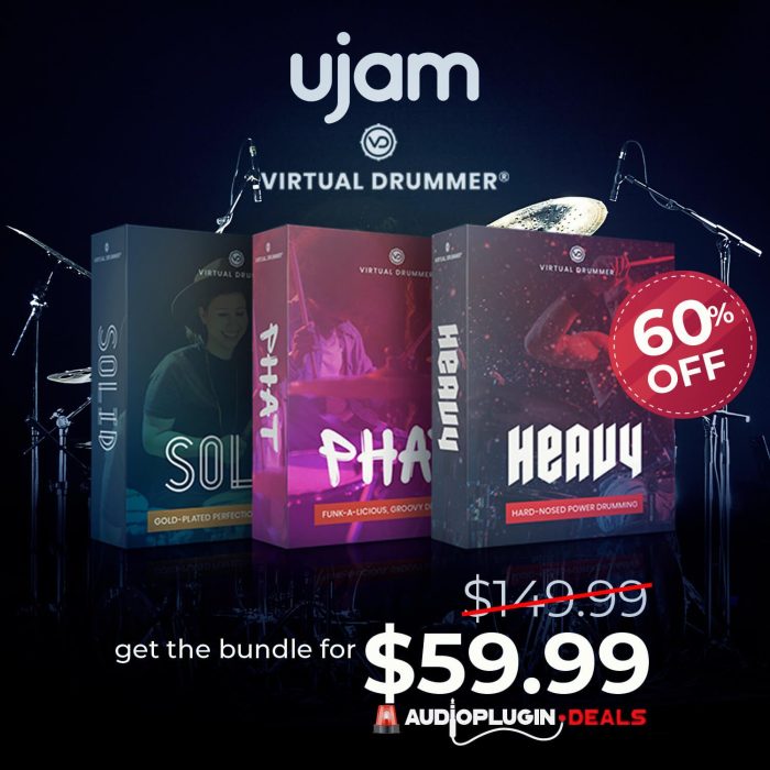 Audio Plugin Deals UJAM Virtual Drummer Bundle