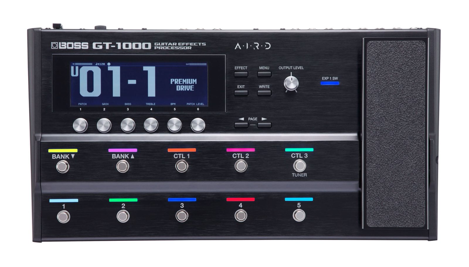 BOSS GT-1000 update adds bass guitar support, new footswitch modes & more