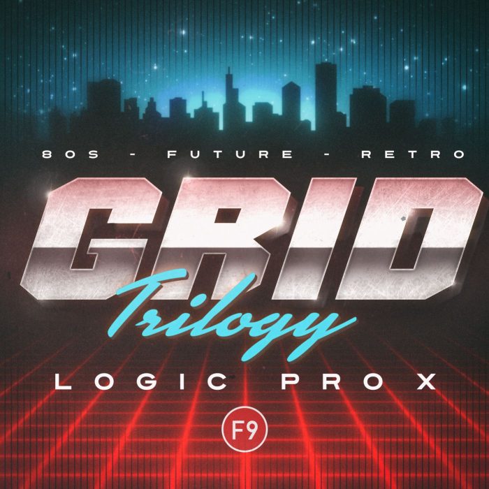 F9 Audio Grid Trilogy 80s Future Retro for Logic Pro X