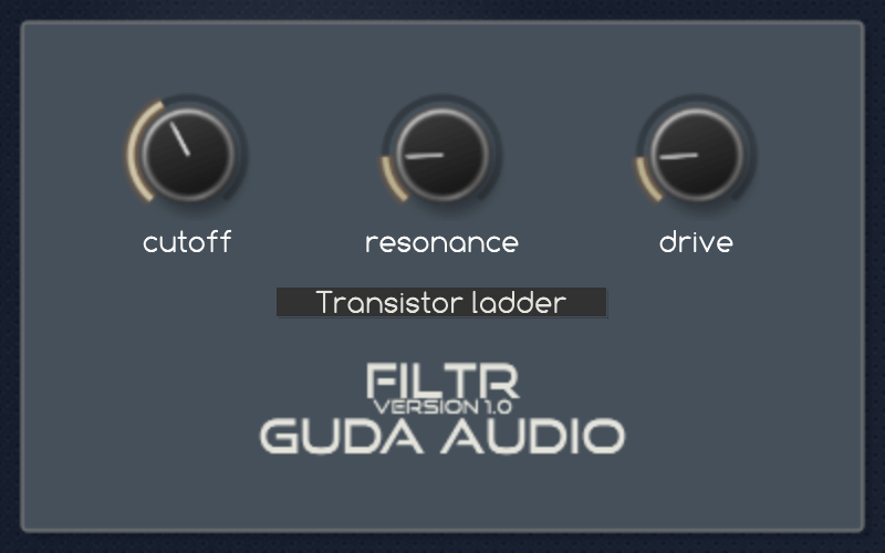 GuDa Audio Filtr