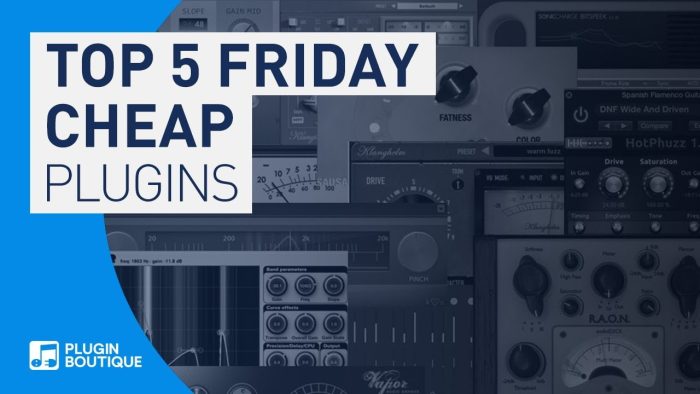 PIB Top 5 Friday Cheap Plugins