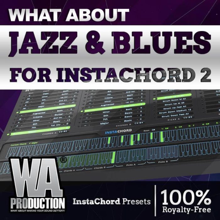 WA Production Jazz & Blues for InstaChord 2