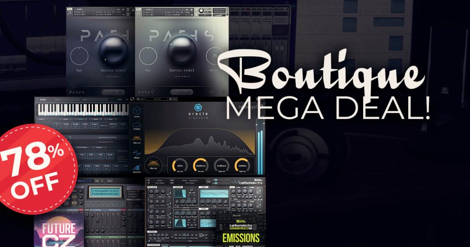 Audio Plugin Deals Boutique Mega Deal