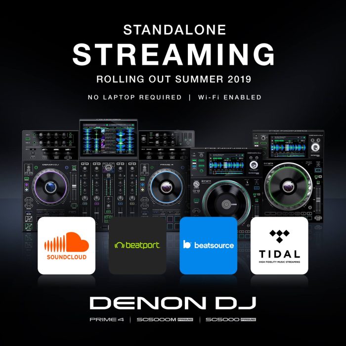 Denon DJ Streaming