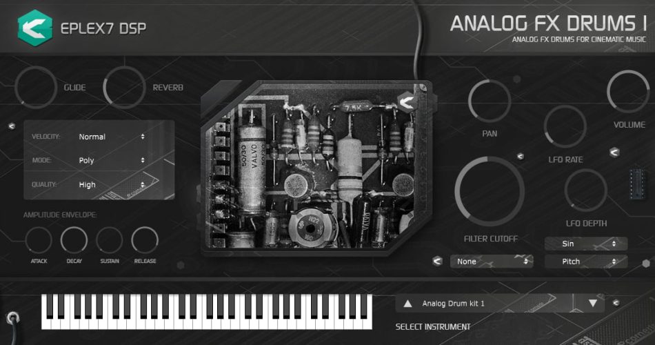 Eplex7 Analog FX drums1