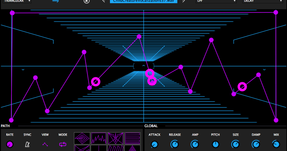 Glitchmachines Palindrome granular sampler plugin on sale for  USD